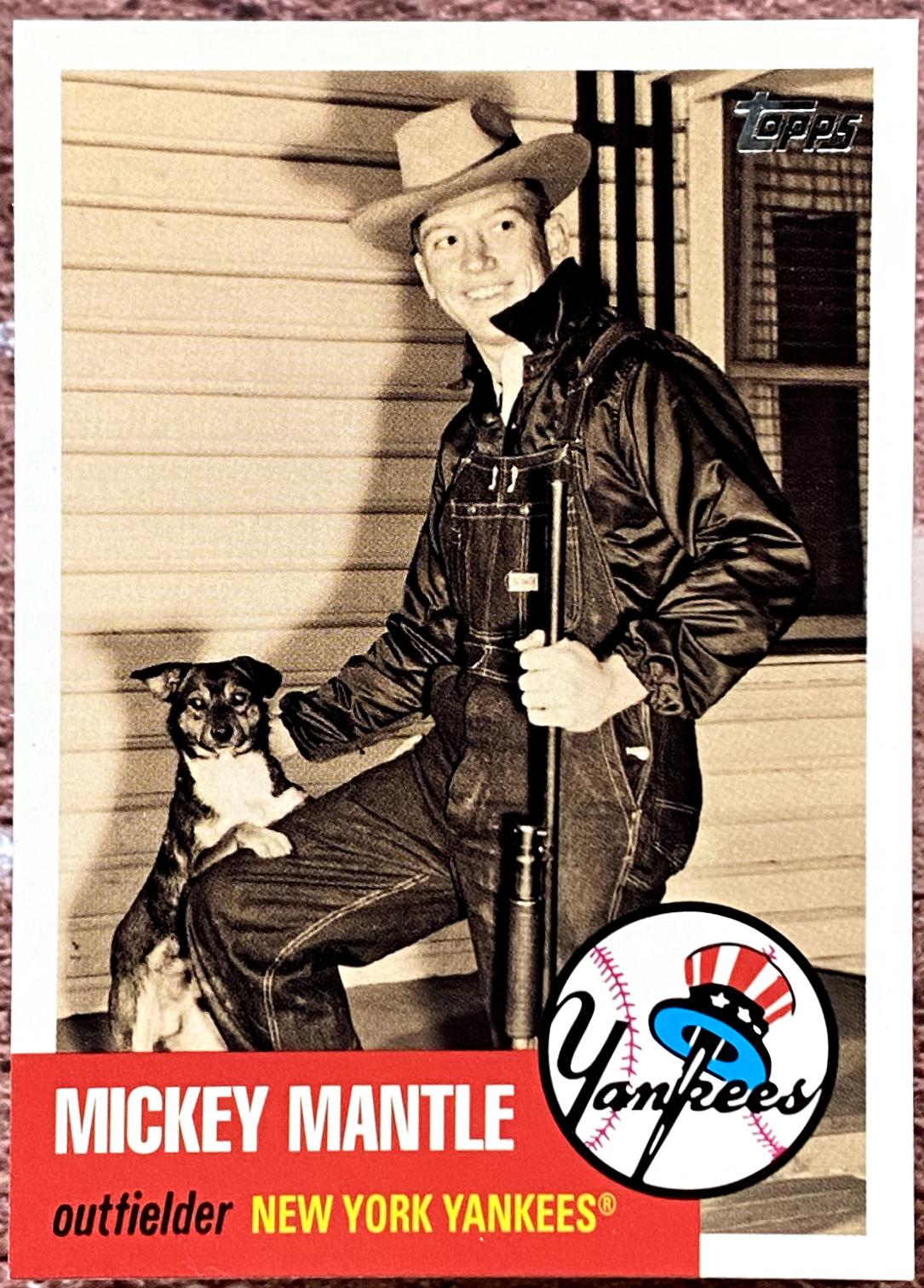 Mickey Mantle #MMS25 Baseball Cards 2007 Topps Mickey Mantle Story