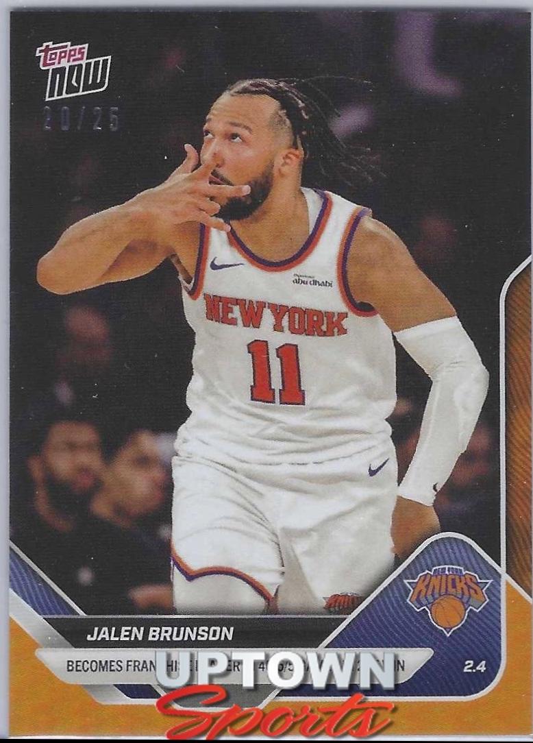 Jalen Brunson [Orange] #160