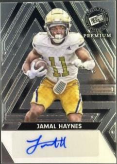 Jamal Haynes #BA-JH1 2024 Press Pass Premium Autograph Football