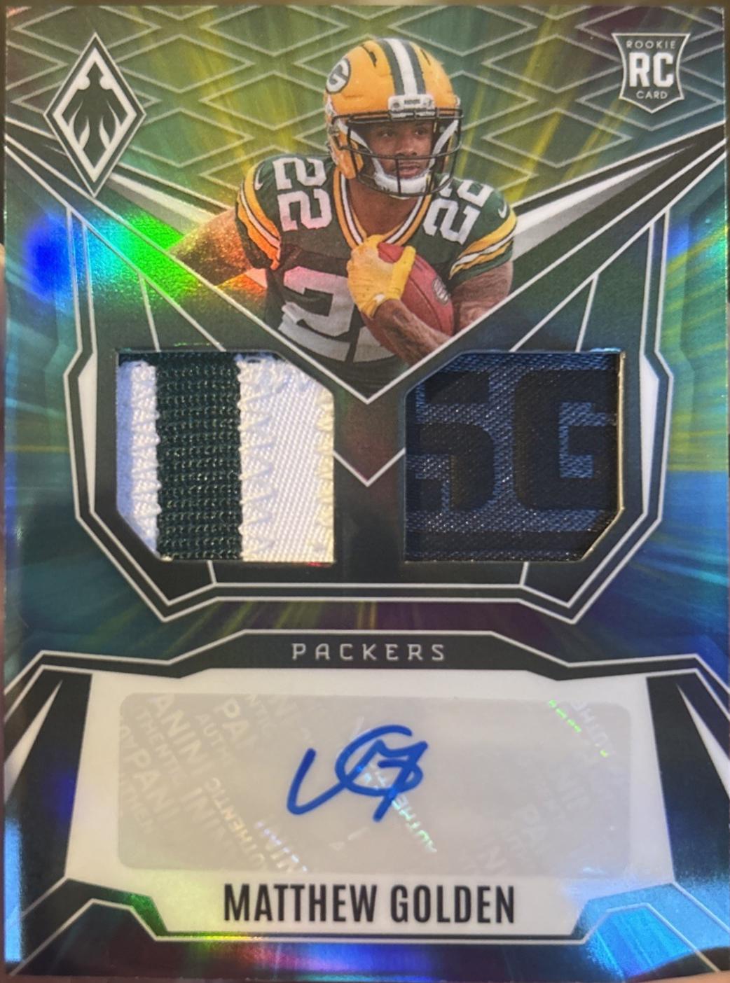 Matthew Golden [Green] #174 Prices | 2025 Panini Phoenix