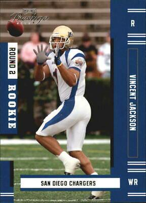 Vincent Jackson #214 2005 Playoff Prestige Football
