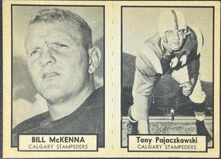 Bill McKenna, Tony Pajaczkowski