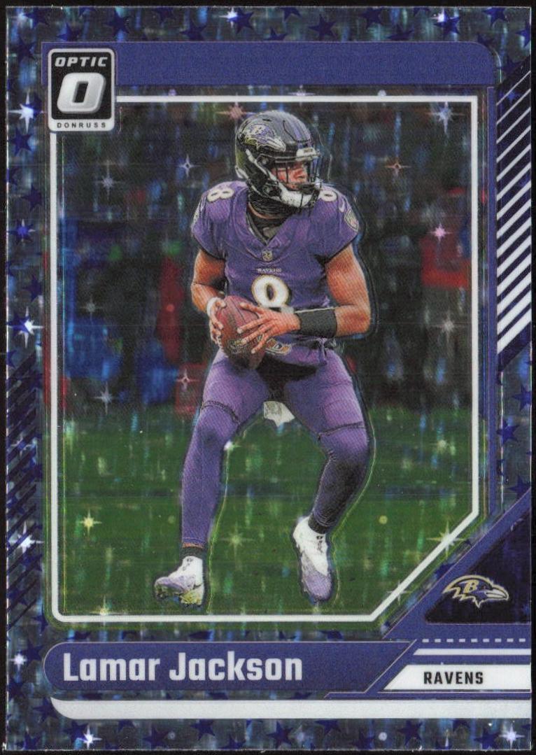 Lamar Jackson [Stars] #13 Prices | 2024 Panini Donruss Optic