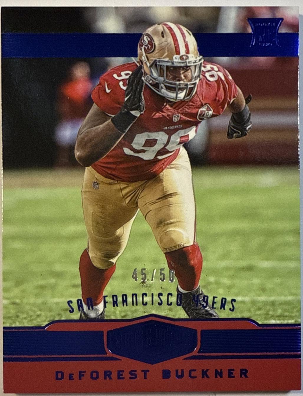 DeForest Buckner #199 2016 Panini Plates & Patches Football