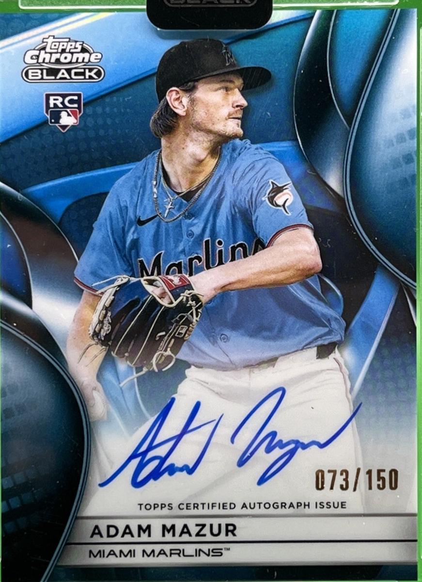 Adam Mazur [Blue Refractor] #CBA-AM