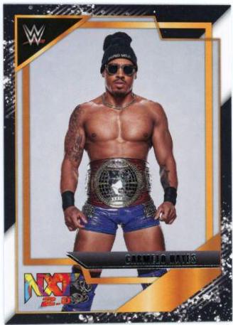 Carmelo Hayes #21 Wrestling Cards 2022 Panini NXT WWE NXT Gold