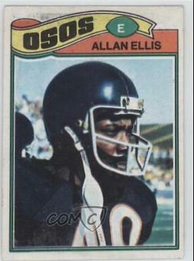 Allan Ellis #321 Football Cards 1977 Topps Mexican