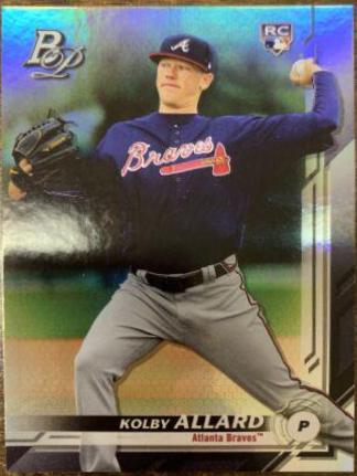 Kolby Allard #20 Baseball Cards 2019 Bowman Platinum