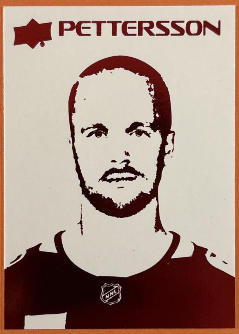 Elias Pettersson #ST-32 2026 Upper Deck Stencils Hockey