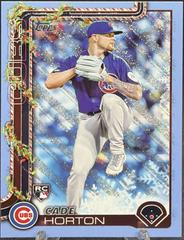 Cade Horton [Light Blue White Glitter] #H140 Prices | 2025 Topps