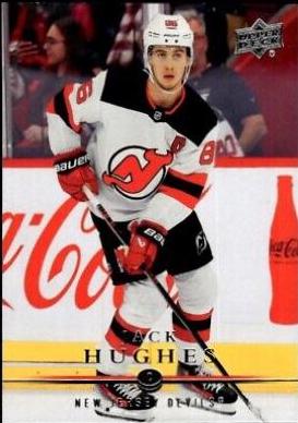 Jack Hughes #T-12 Hockey Cards 2023 Upper Deck Retro