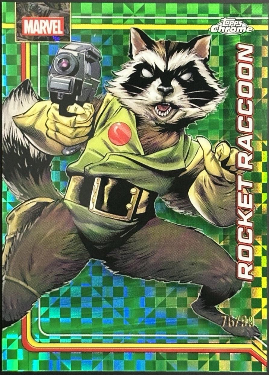 Rocket Raccoon Green X-Fractor
