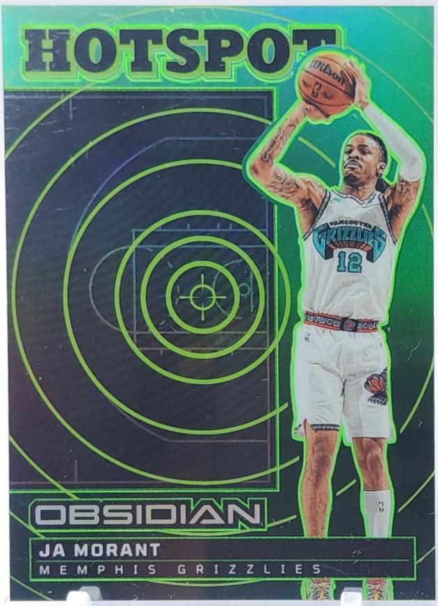 Ja Morant [Electric Etch Green Flood] #7