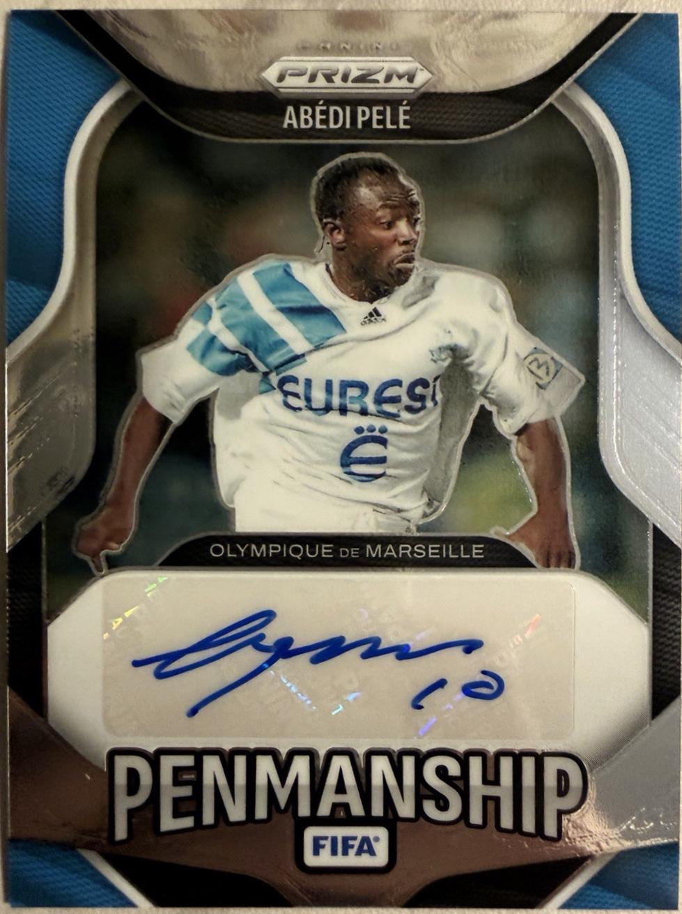 Abedi Pele #43 2025 Panini Prizm FIFA Penmanship