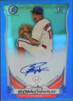 Severino Gonzalez [Chrome Blue Refractor] #SG