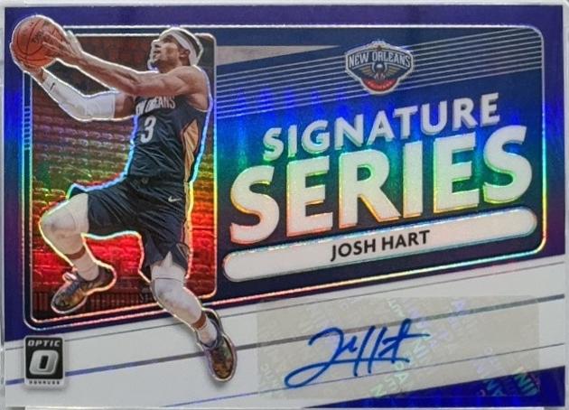 Josh Hart #SS-JHA 2020 Panini Donruss Optic Signature Series Basketball