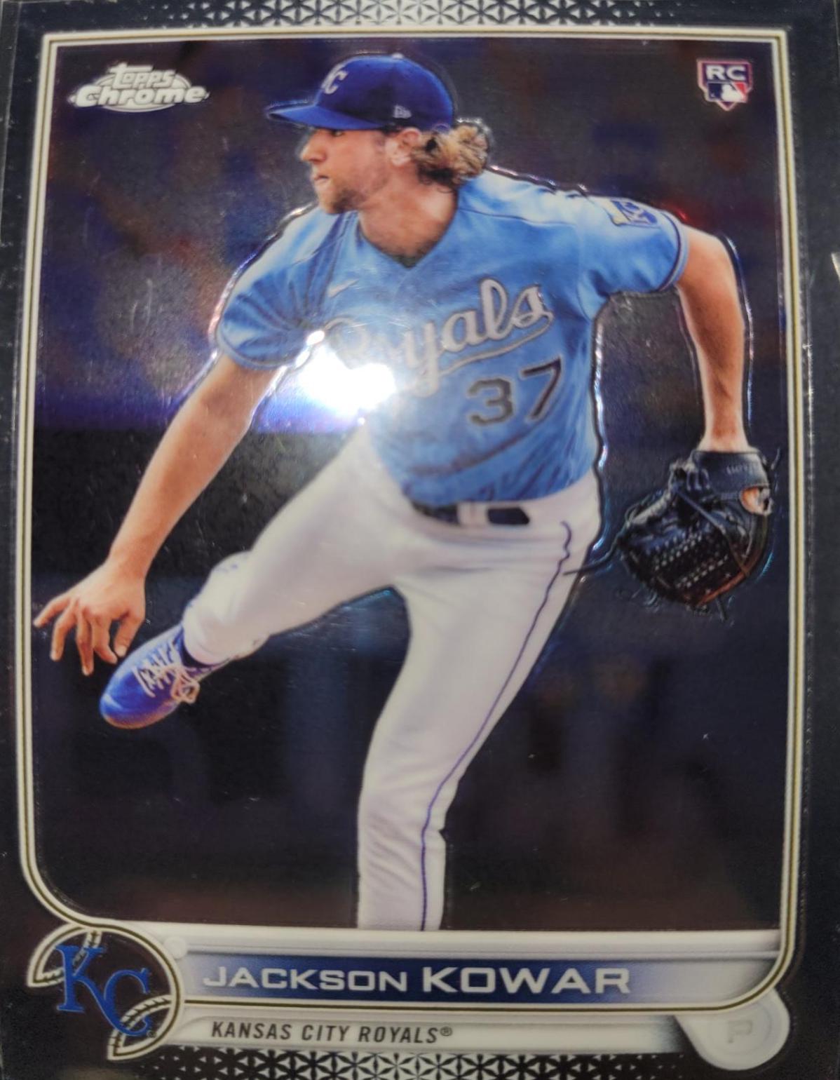 Jackson Kowar #188 Baseball Cards 2022 Topps Chrome