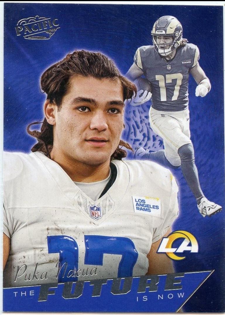 Puka Nacua #8 Football Cards 2024 Panini Encore The Future Is Now