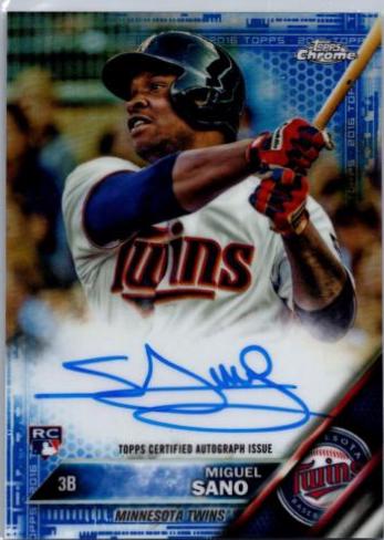 Miguel Sano [Blue Refractor] #RA-MS