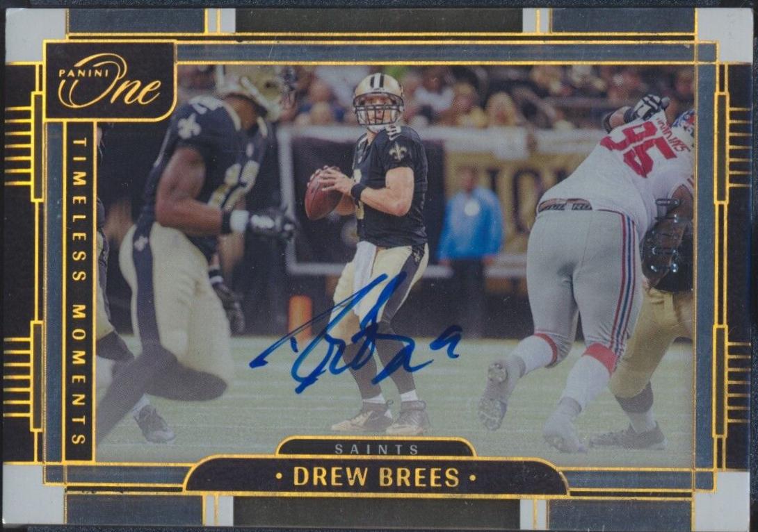 Drew Brees [Timeless Moments Autograph] #275