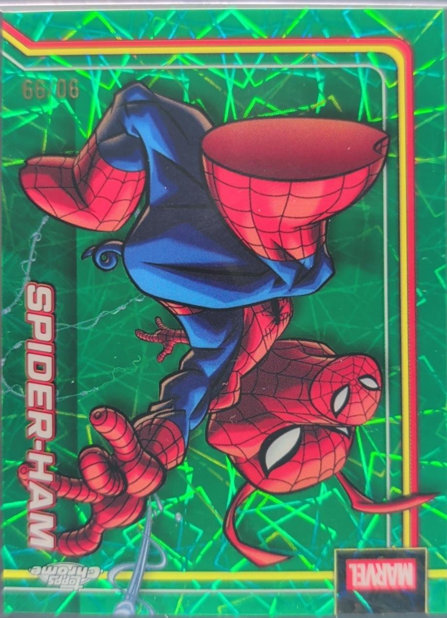 Spider-Ham Hulk Green Lazer Refractor