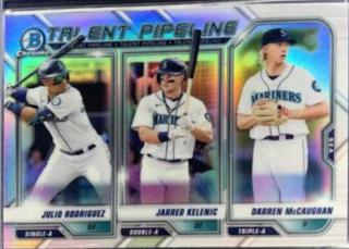 Julio Rodriguez, Jarred Kelenic, Darren McCaughan