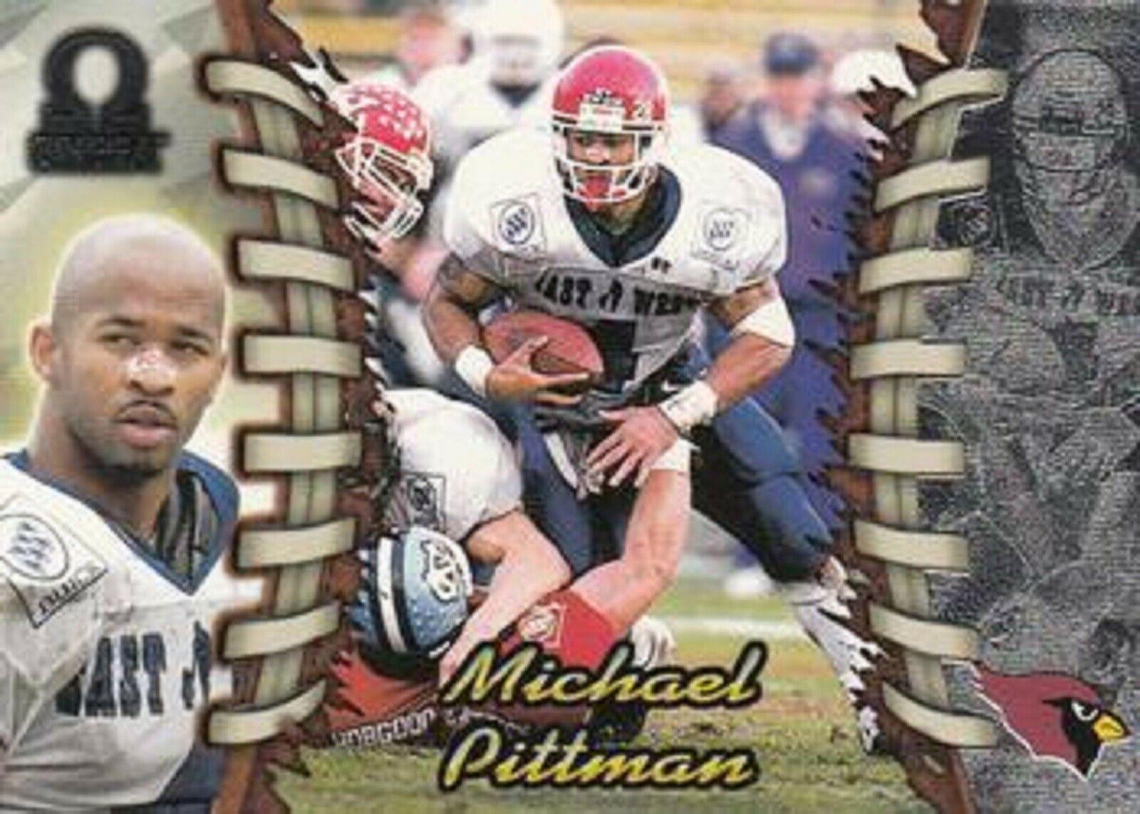 Michael Pittman #3 Football Cards 1998 Pacific Omega