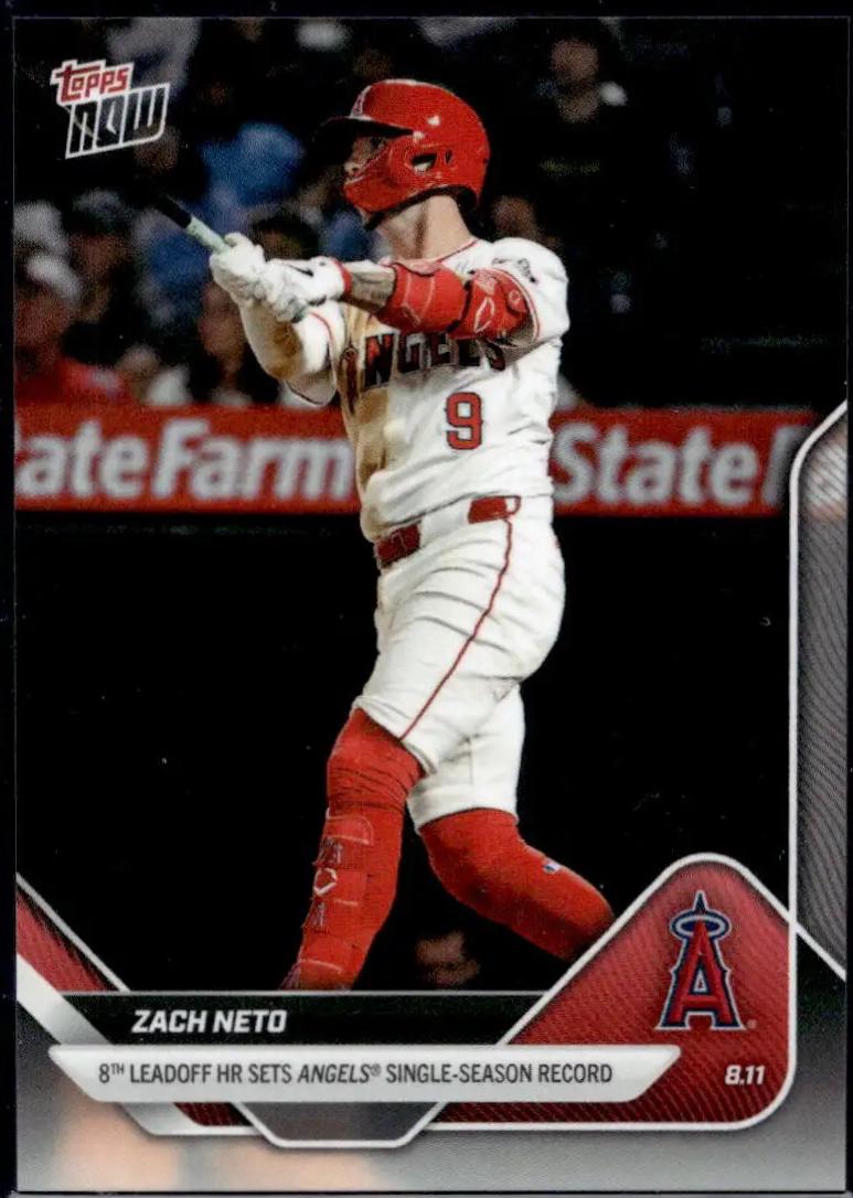Zach Neto #549 2025 Topps Now Baseball