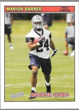 Marion Barber #191 2005 Bazooka Football