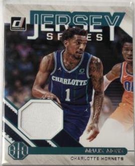 Malik Monk #12 Basketball Cards 2020 Donruss Jersey Series