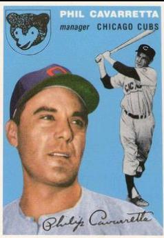 Phil Cavarretta #55 1994 Topps Archives 1954 Reprint Baseball