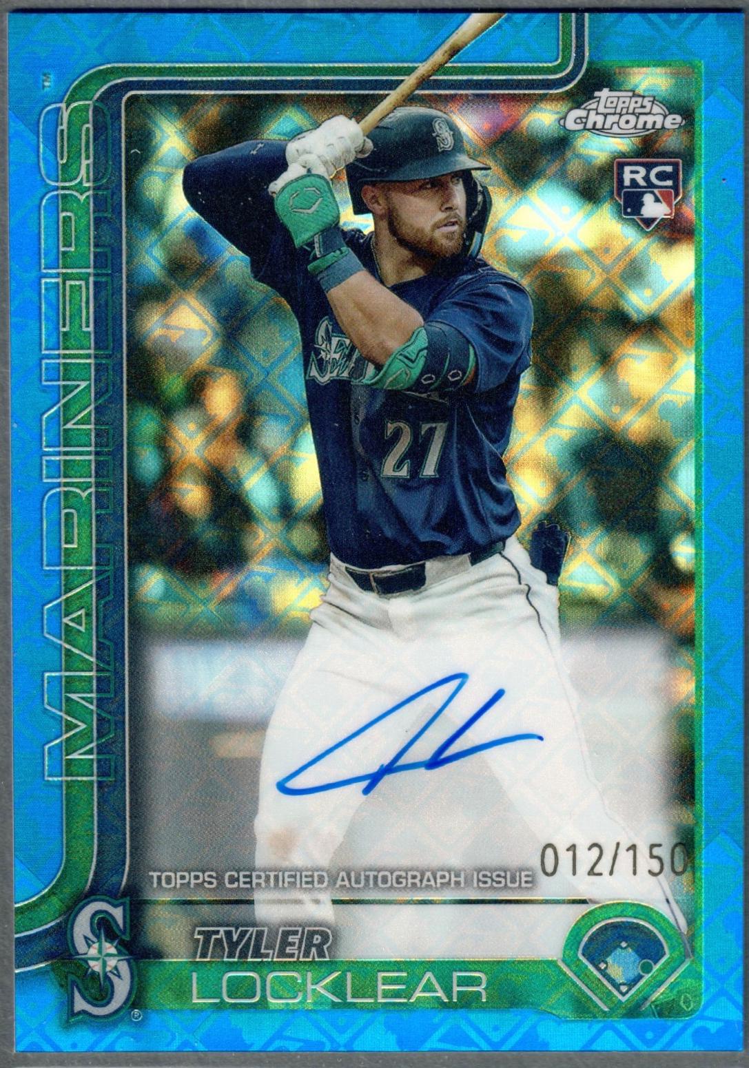 Tyler Locklear [Blue Refractor] #RA-TL