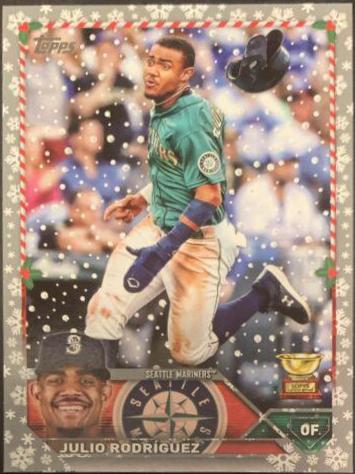 Julio Rodríguez #H26 2023 Topps Holiday Baseball