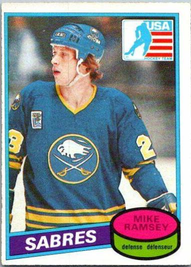 Mike Ramsey #127 Hockey Cards 1980 O-Pee-Chee