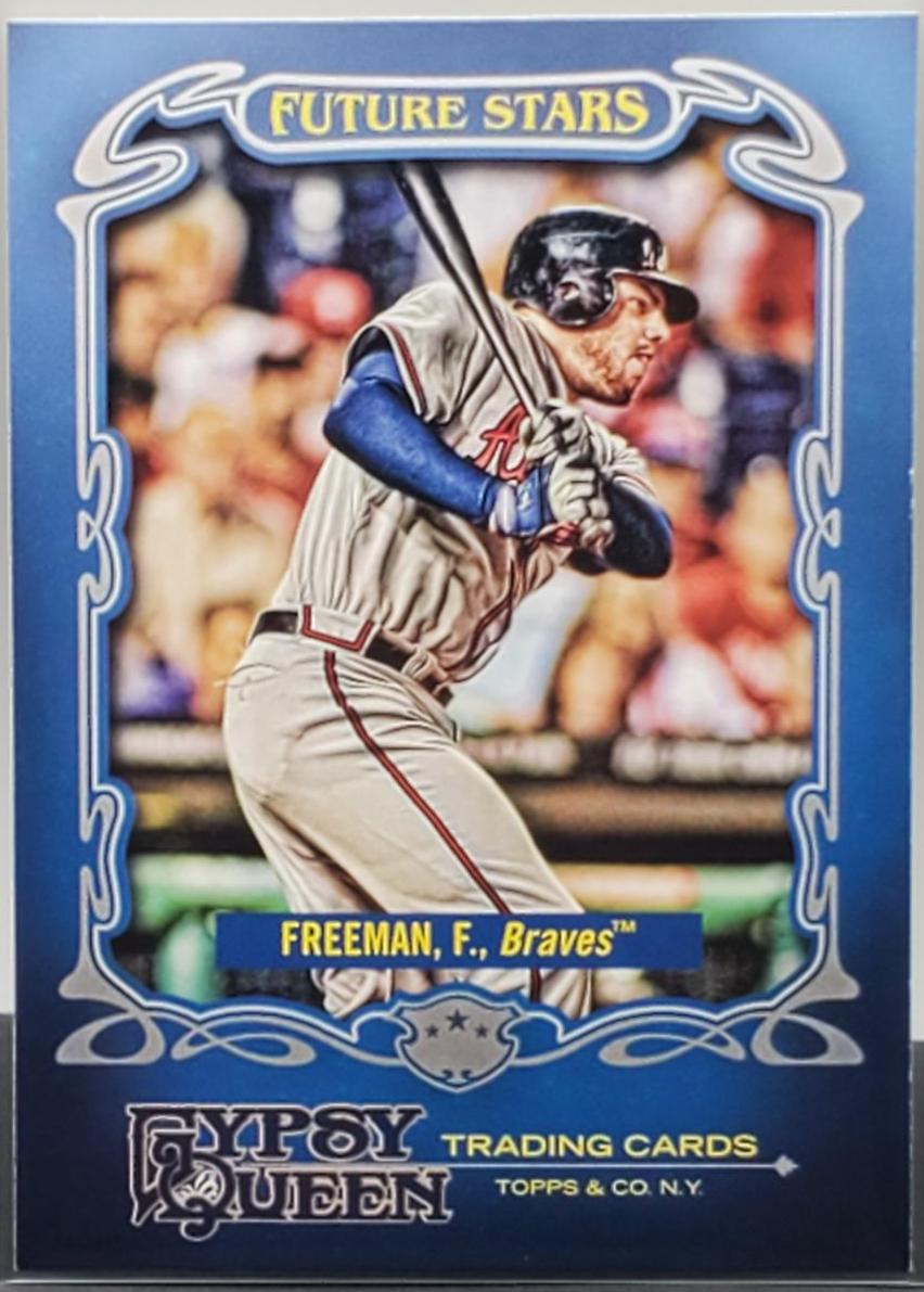 Freddie Freeman #FS-FF Baseball Cards 2012 Topps Gypsy Queen Future Stars