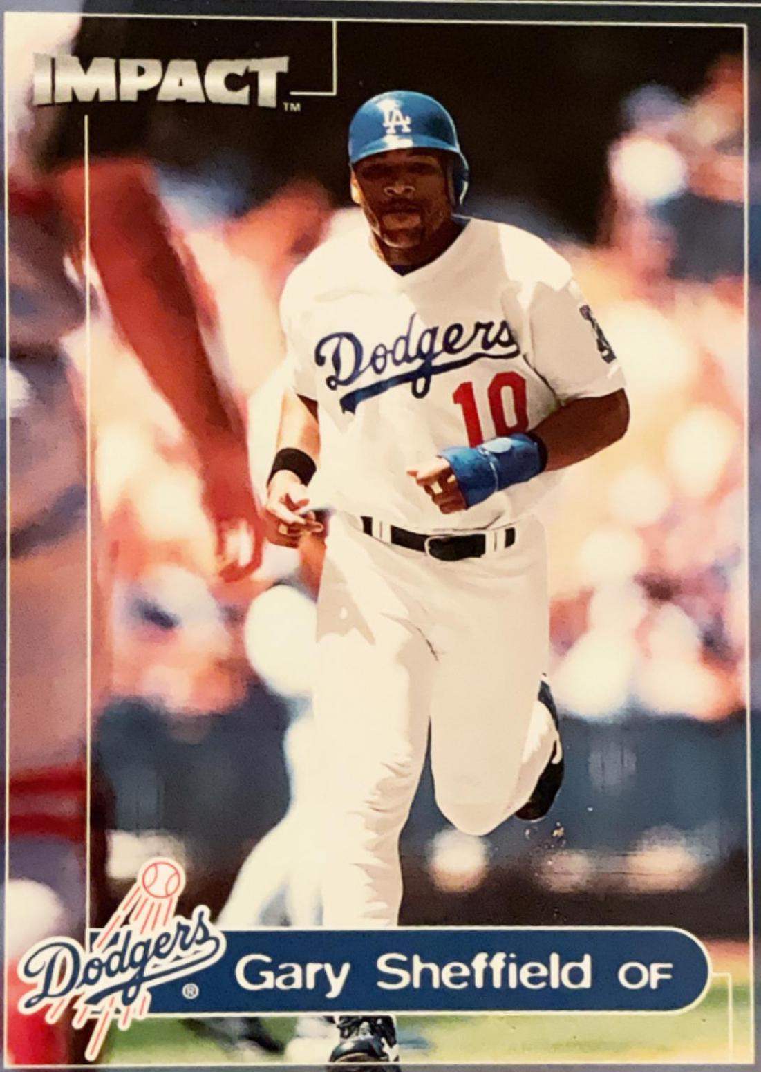Gary Sheffield #52 Baseball Cards 2000 Fleer Impact