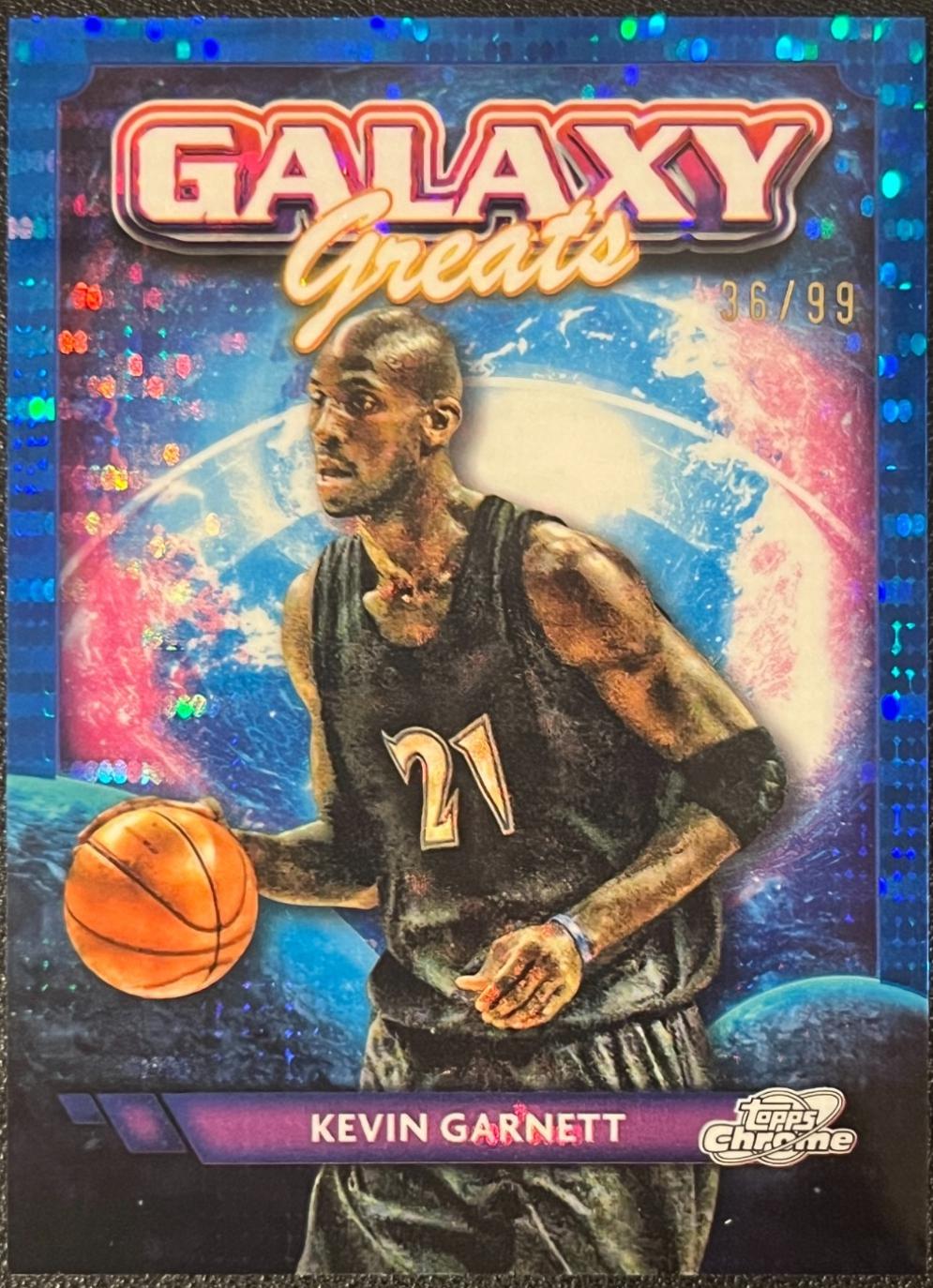 Kevin Garnett [Blue Moon Refractor] #GG-10