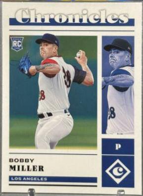Bobby Miller #1 Baseball Cards 2023 Panini Chronicles