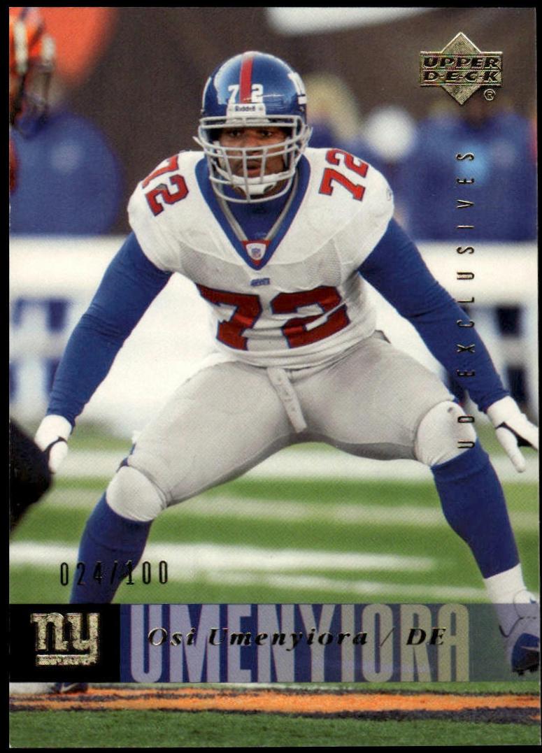Osi Umenyiora [Exclusives Gold] #132