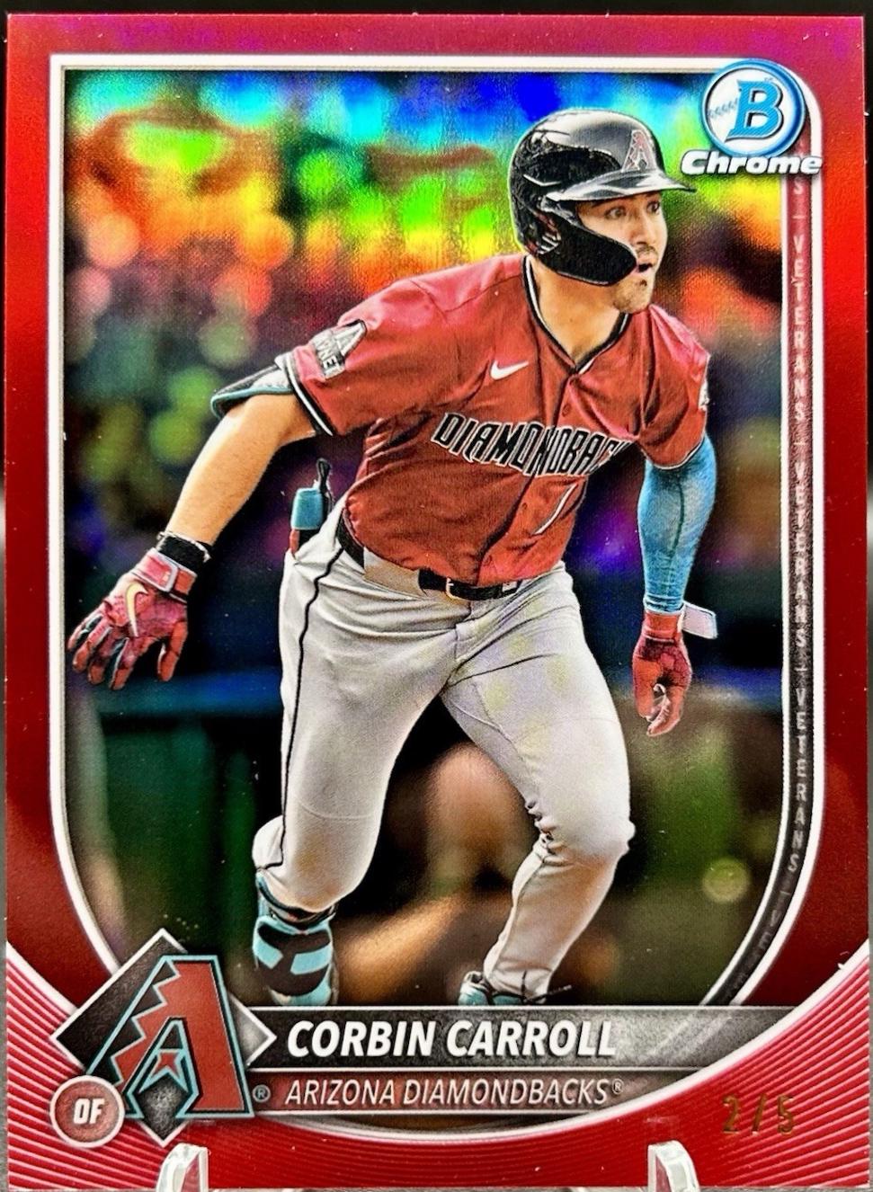 Corbin Carroll [Red Refractor] #85