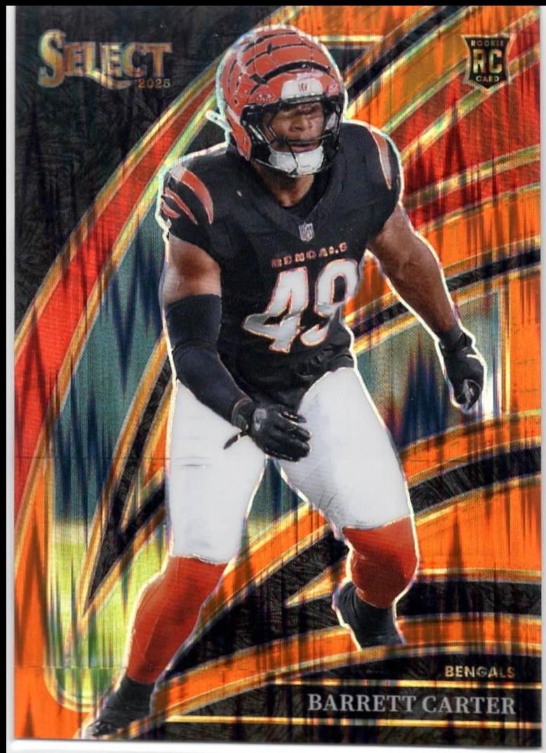 Barrett Carter [Orange Prizm Shock] #258