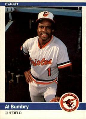 Al Bumbry #2 Baseball Cards 1984 Fleer