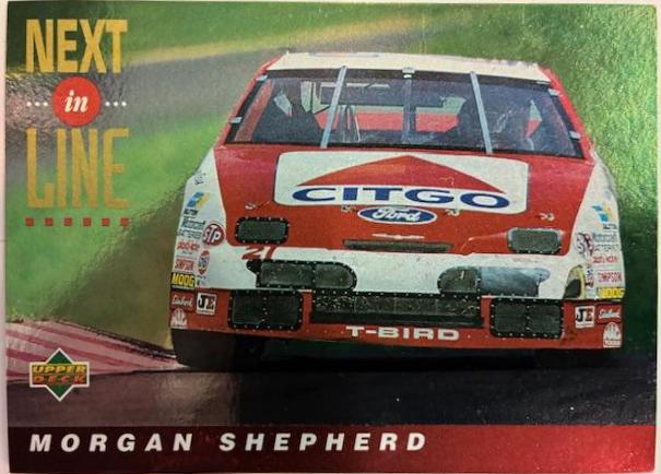 Morgan Shepherd #119 Racing Cards 1994 Upper Deck NASCAR