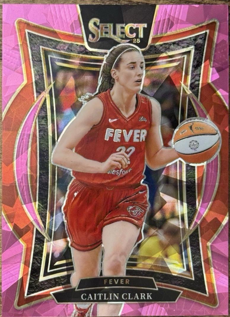Caitlin Clark [Pink Ice Prizm] #41 Prices | 2025 Panini Select