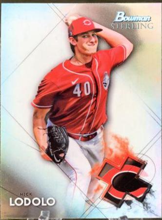 Nick Lodolo #BSP-11 Baseball Cards 2021 Bowman Sterling