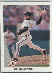 Brian Holton #487 Baseball Cards 1990 Leaf Prices