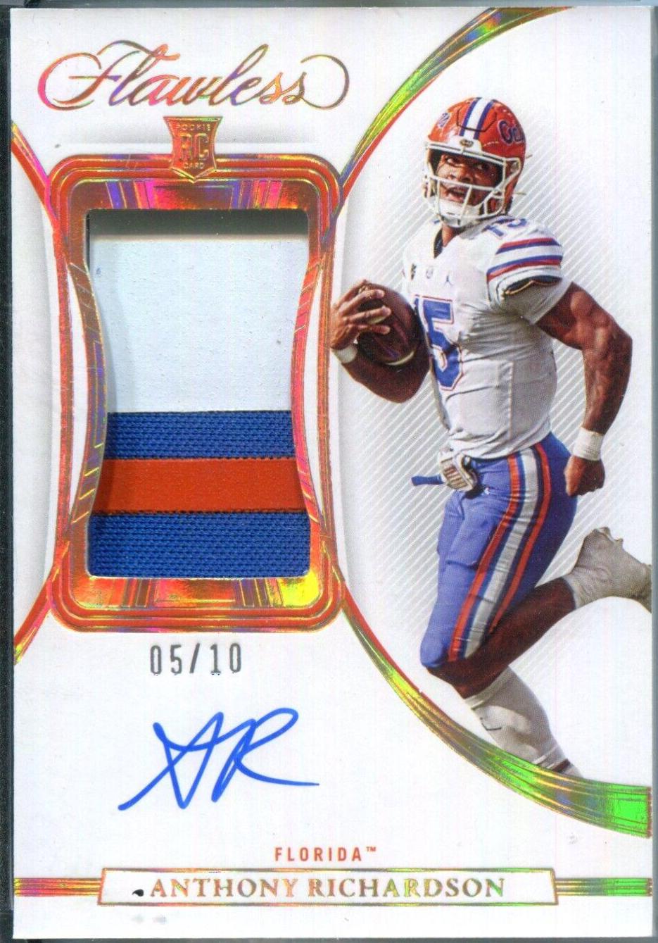 Anthony Richardson [Horizontal Patch Autograph] #125