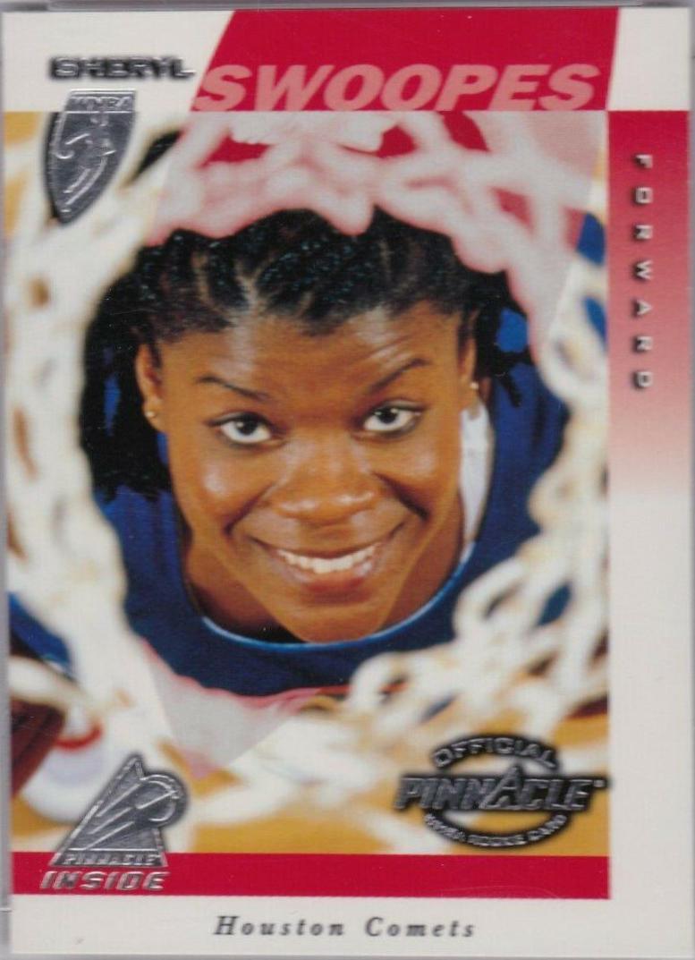 Sheryl Swoopes #26 Basketball Cards 1997 Pinnacle Inside WNBA