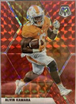 Alvin Kamara [Red Mosaic] #83