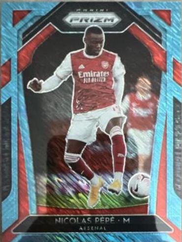 Nicolas Pepe [Blue Shimmer Prizm] #42